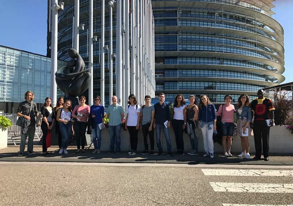 Visite au Parlement Européen de Strasbourg