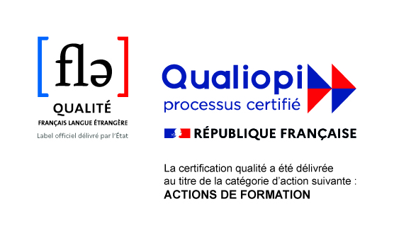 Logo label FLE RF qualiopi
