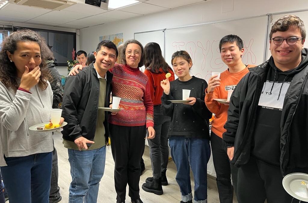 Fête de fin d&rsquo;année à Stralang