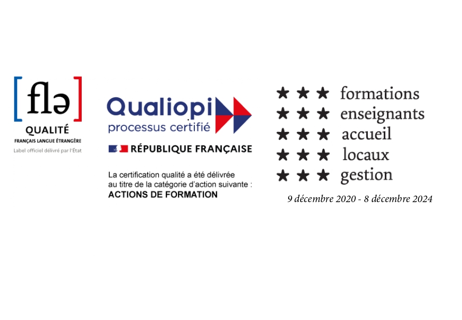 Logo label FLE RF qualiopi