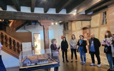 Visite guidée du musée Alsacien avec nos étudiants! 